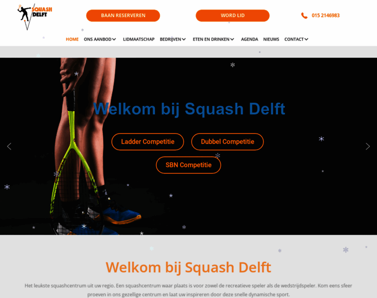 Squash-delft.nl thumbnail