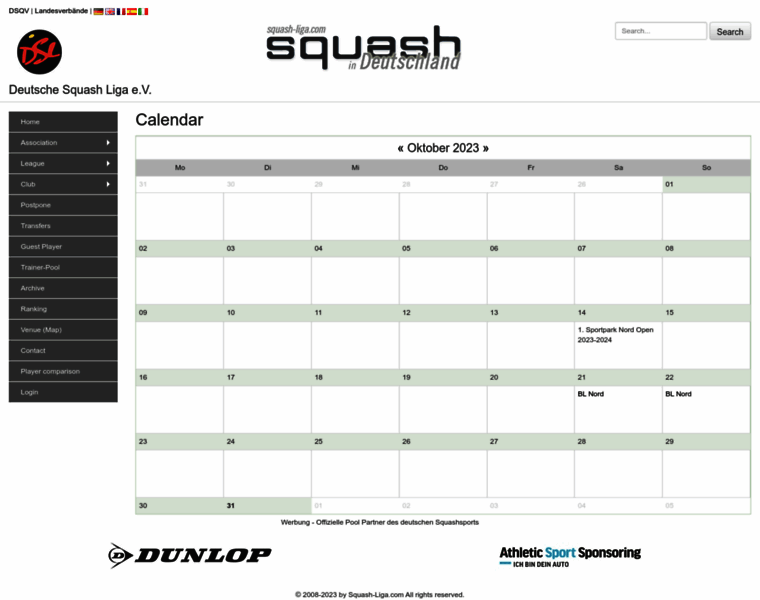Squash-liga.com thumbnail