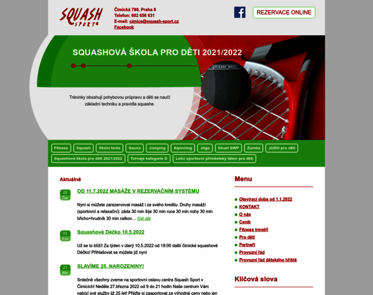 Squash-sport.cz thumbnail
