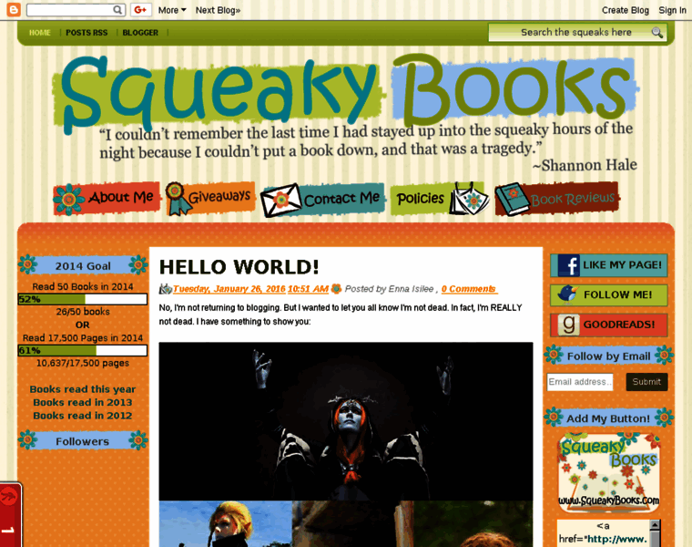 Squeakybooks.com thumbnail