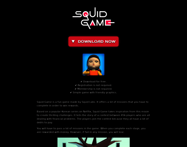 Squidgamesurvival.com thumbnail