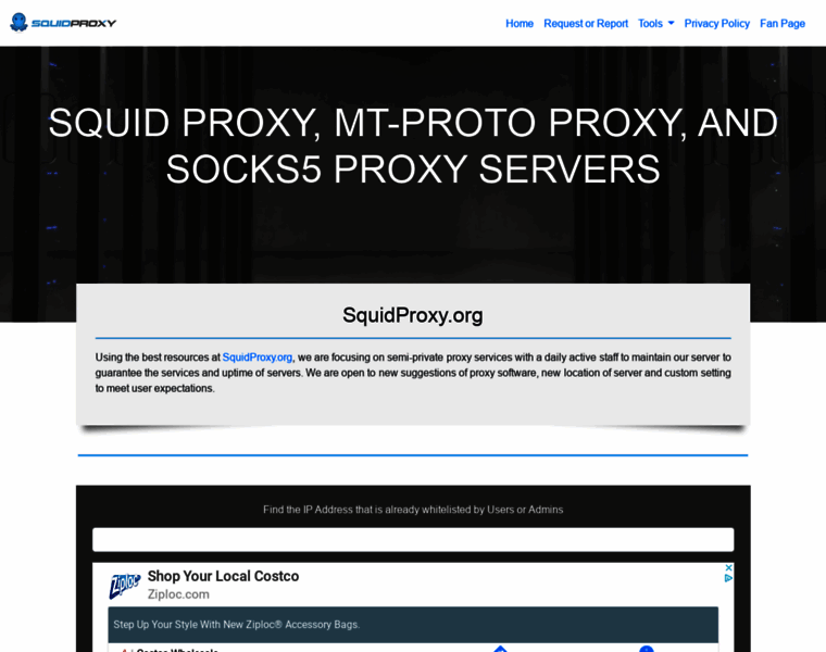 Squidproxy.org thumbnail