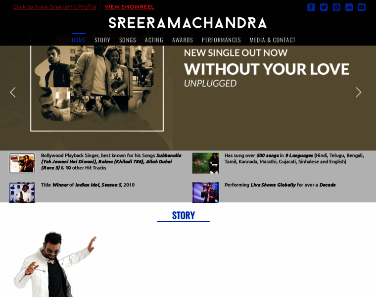 Sreeramachandra.in thumbnail