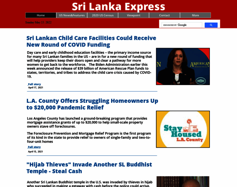 Srilankaexpress.org thumbnail