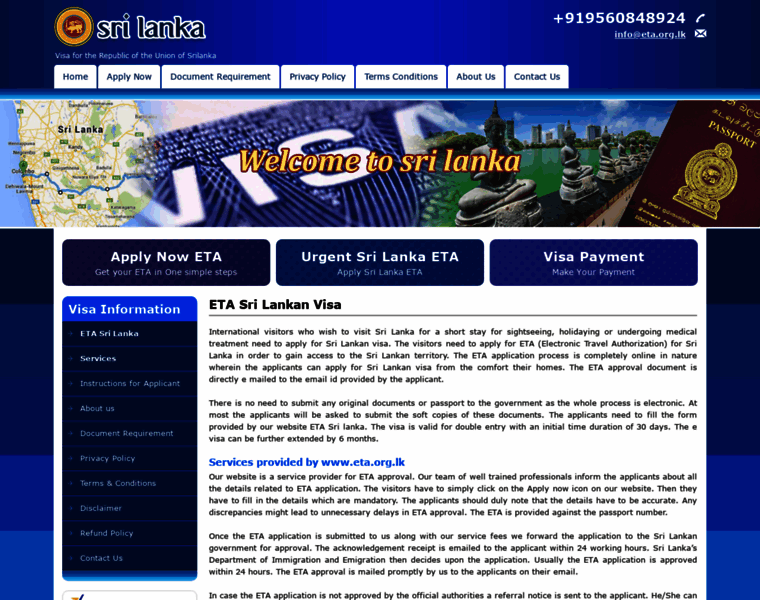 Srilankanevisa.org thumbnail