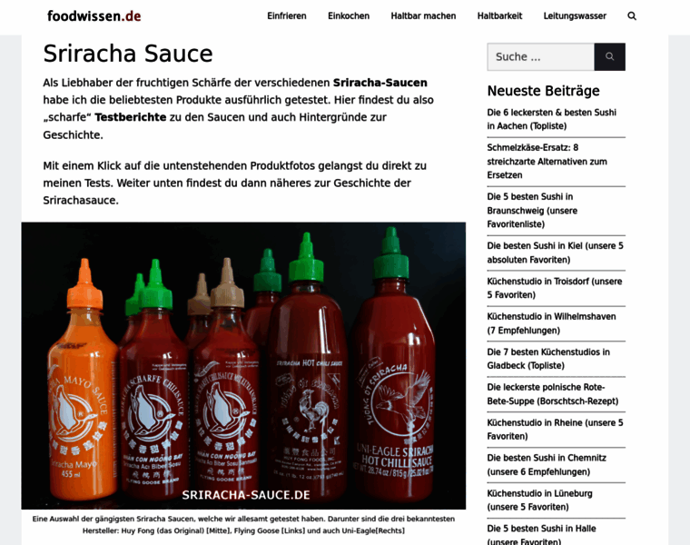 Sriracha-sauce.de thumbnail
