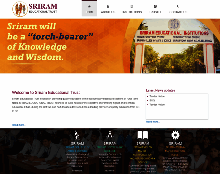 Sriramtrust.org thumbnail