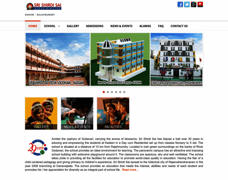 Srishirdisaischools.com thumbnail