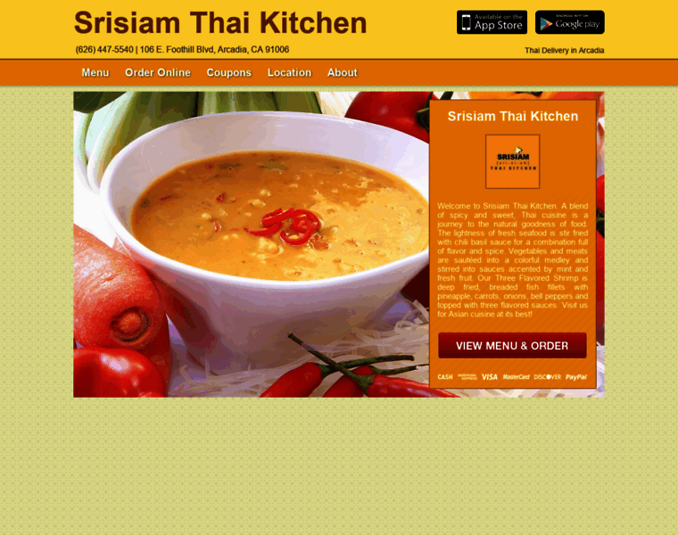 Srisiam-thai.com thumbnail