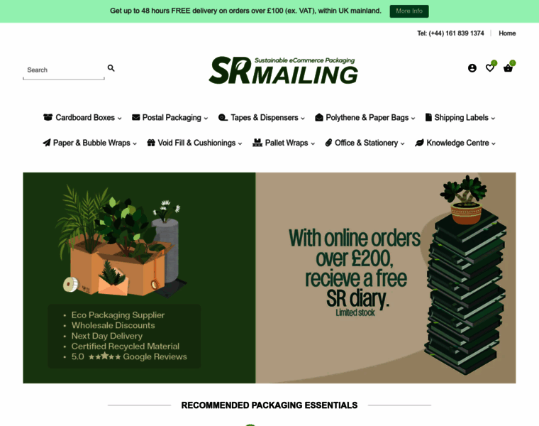 Srmailing.co.uk thumbnail
