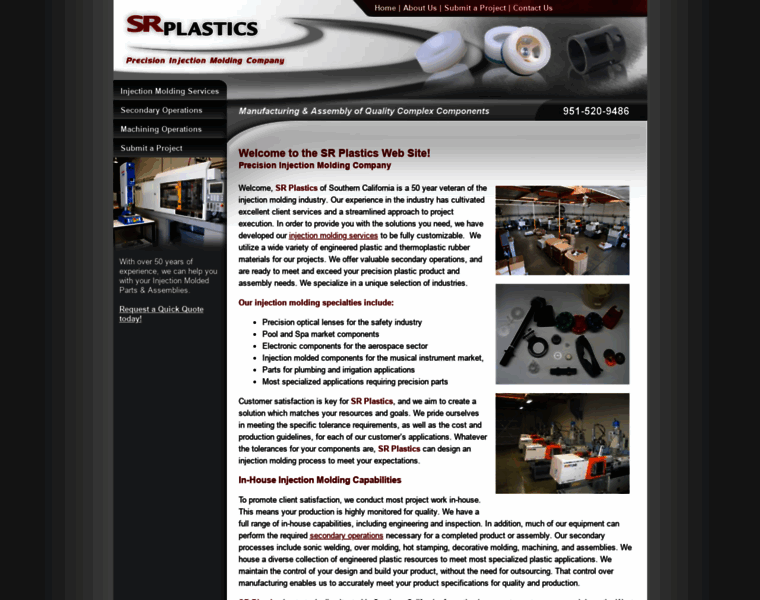 Srplasticsmolding.com thumbnail