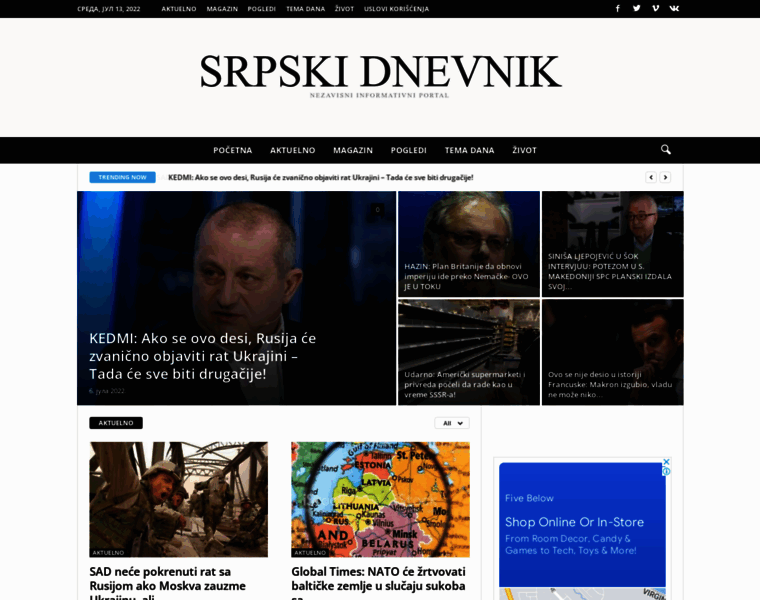 Srpskidnevnik.com thumbnail