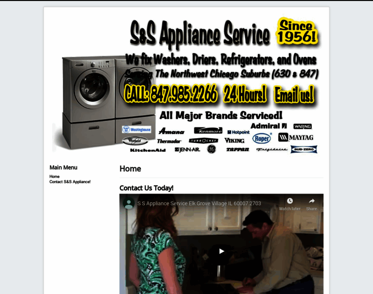Ssapplianceservice.com thumbnail