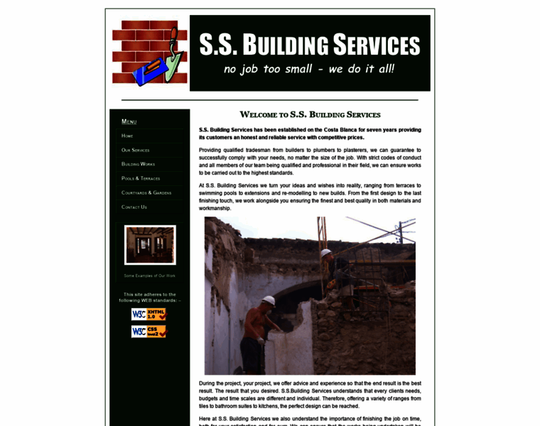 Ssbuildingservices.net thumbnail
