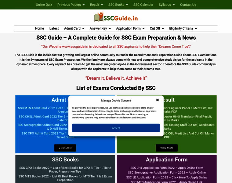 Sscguide.in thumbnail