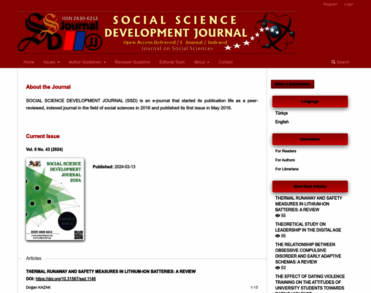 Ssdjournal.org thumbnail Ssdjournal.org thumbnail