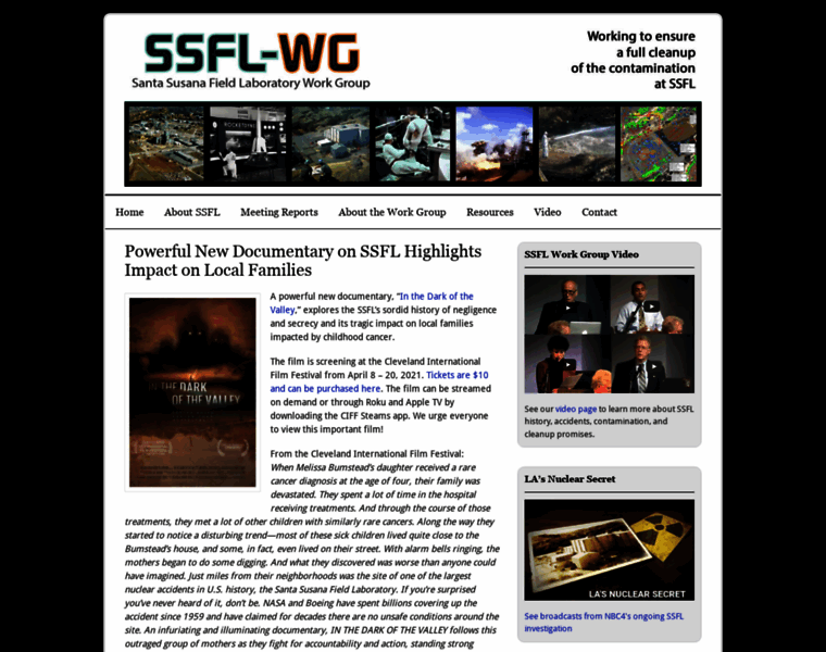 Ssflworkgroup.org thumbnail