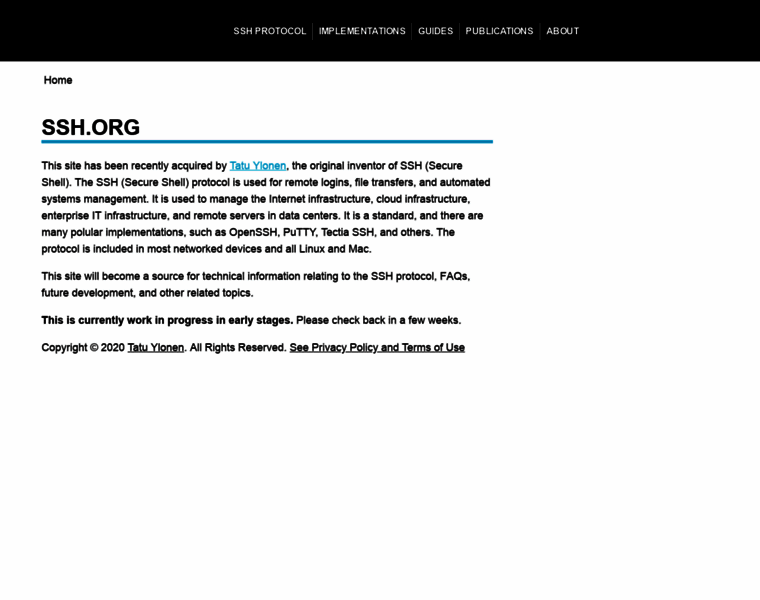 Ssh.org thumbnail