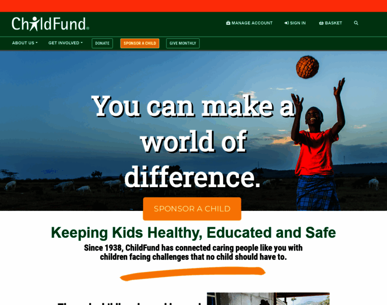 Sso.childfund.org thumbnail