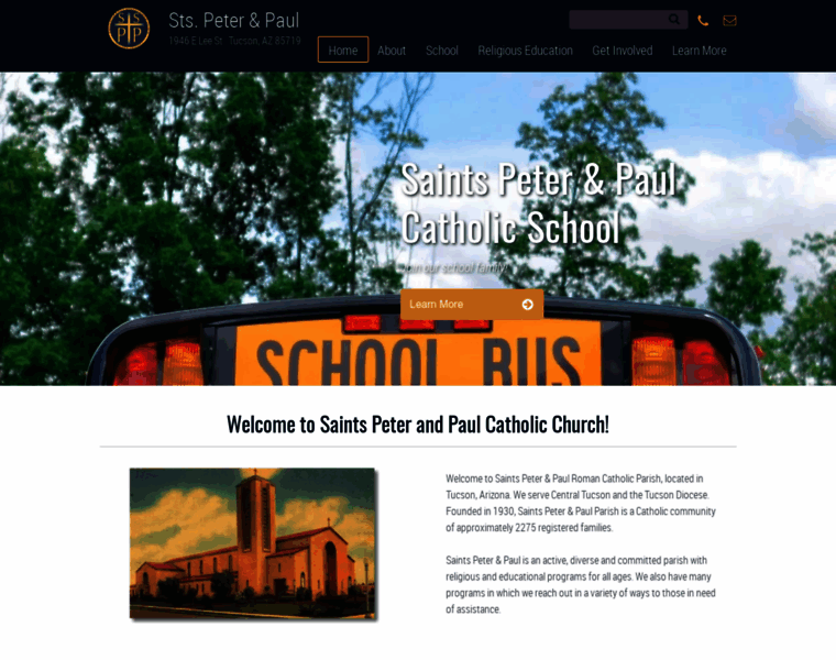 Sspp-parish.org thumbnail