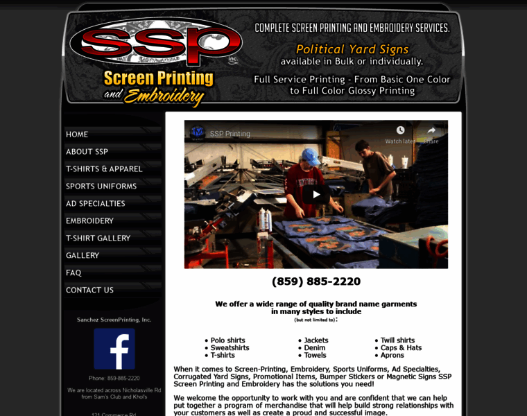 Sspprinting.com thumbnail