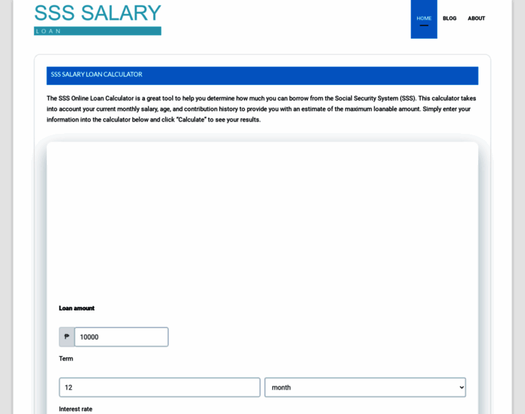 Sss-salary-loan.com thumbnail