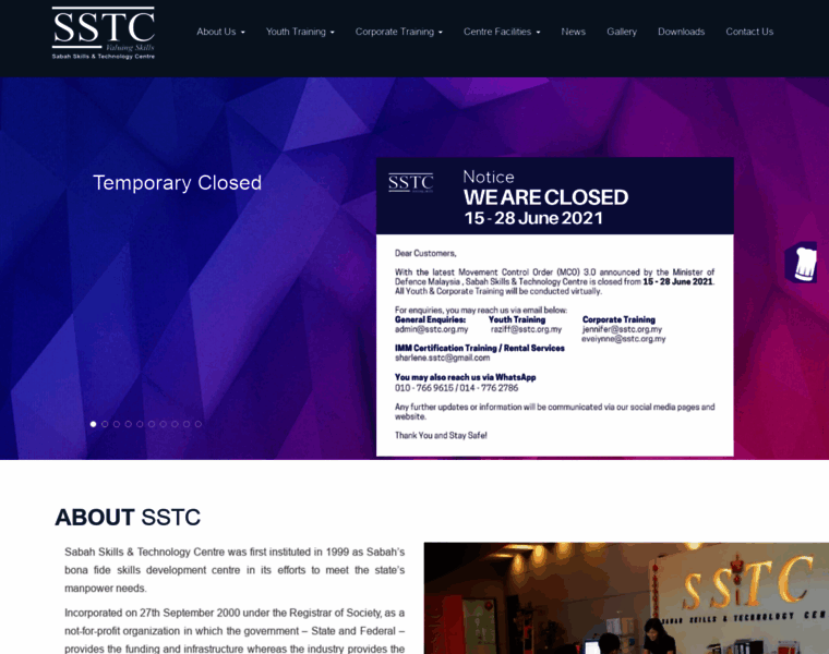 Sstc.org.my thumbnail
