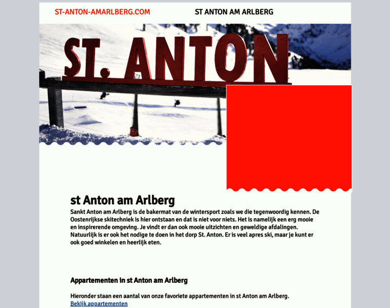 St-anton-amarlberg.com thumbnail