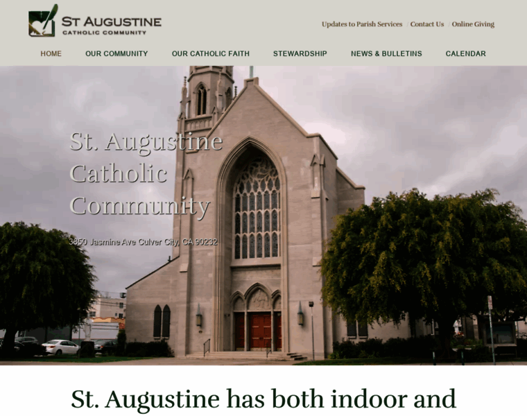 St-augustine-church.org thumbnail