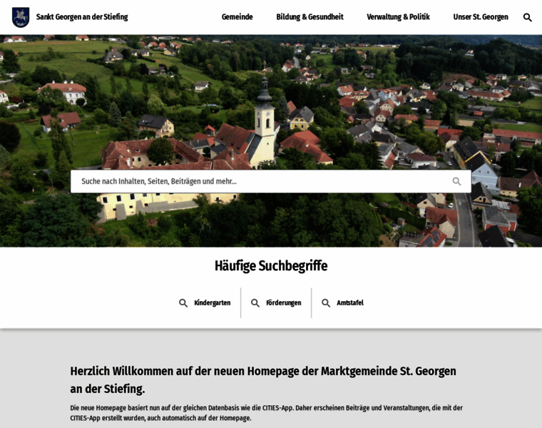 St-georgen-stiefing.gv.at thumbnail