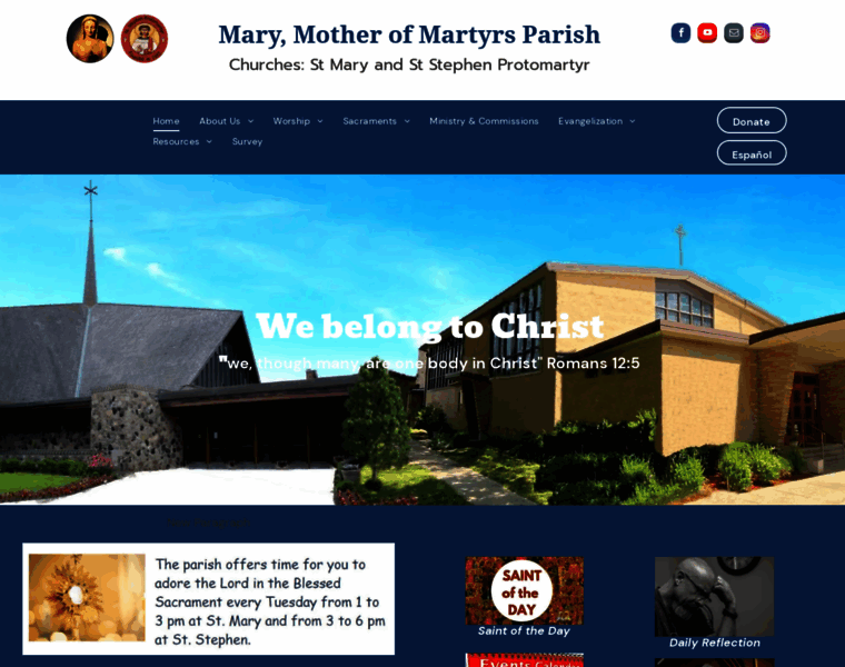 St-mary-catholic-church.org thumbnail
