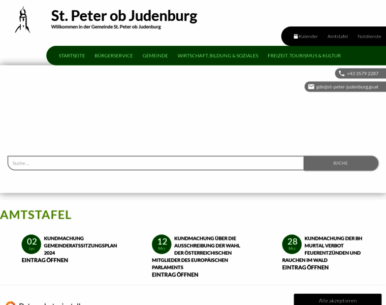 St-peter-judenburg.gv.at thumbnail