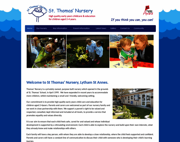 St-thomas-nursery.co.uk thumbnail