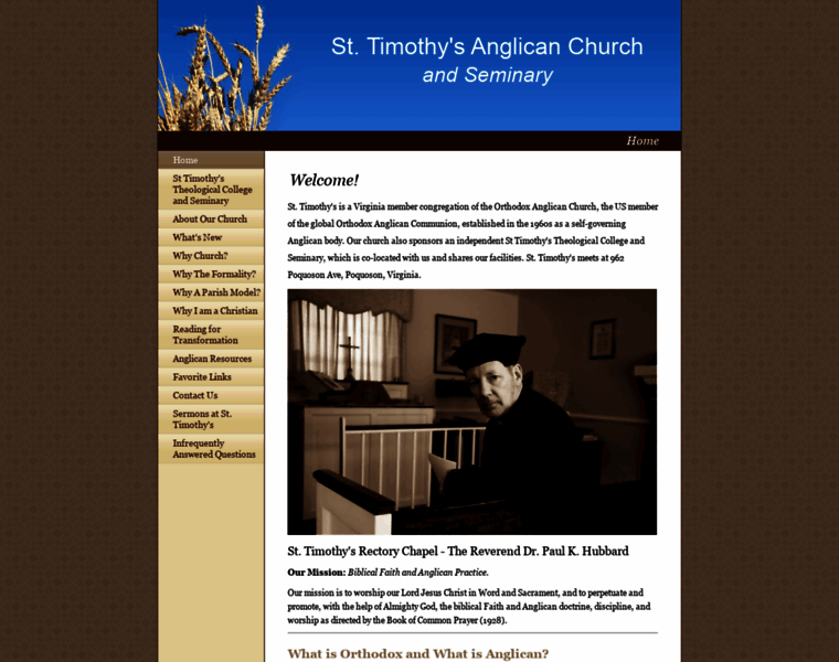St-timothys-anglican-church.com thumbnail