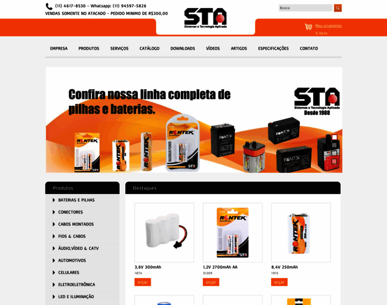 Sta-eletronica.com.br thumbnail