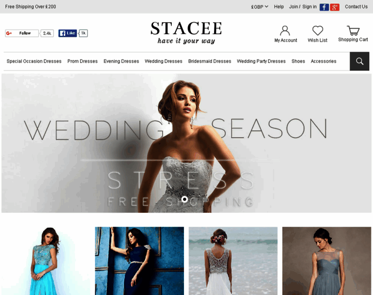 Stacee.co.uk thumbnail