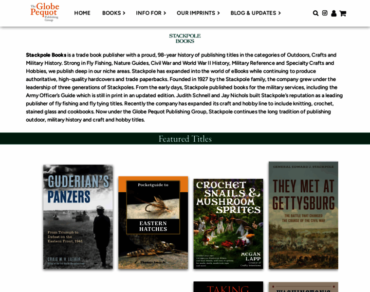 Stackpolebooks.com thumbnail