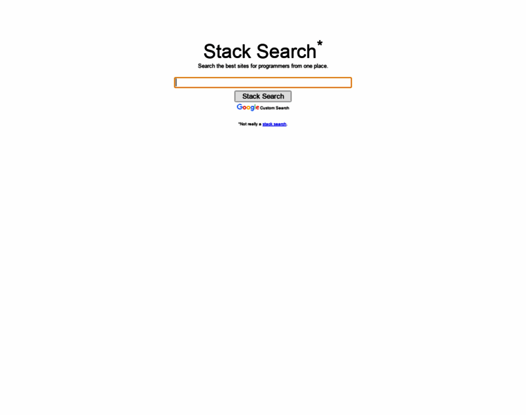 Stacksearch.org thumbnail