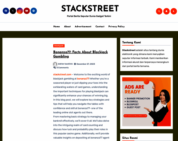 Stackstreet.com thumbnail