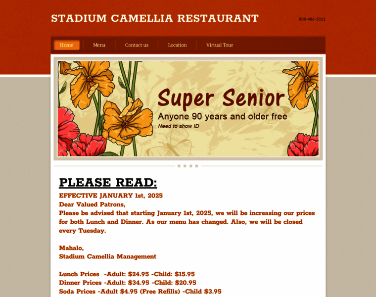 Stadiumcamelliarestaurant.com thumbnail Stadiumcamelliarestaurant.com thumbnail