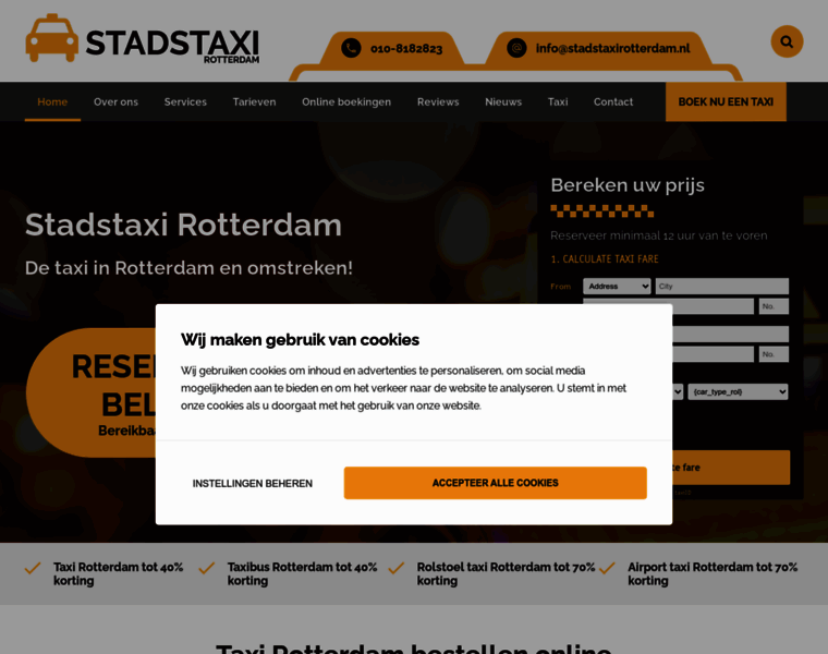 Stadstaxirotterdam.nl thumbnail