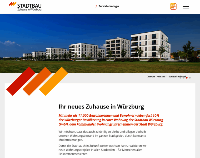 Stadtbau-wuerzburg.de thumbnail