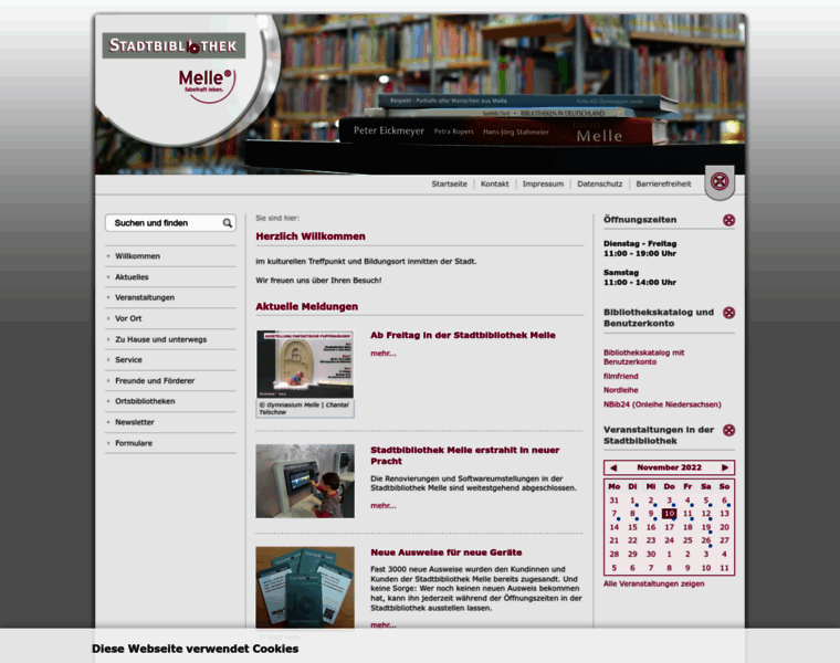 Stadtbibliothek-melle.de thumbnail