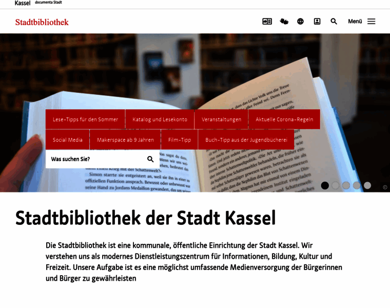 Stadtbibliothek.kassel.de thumbnail