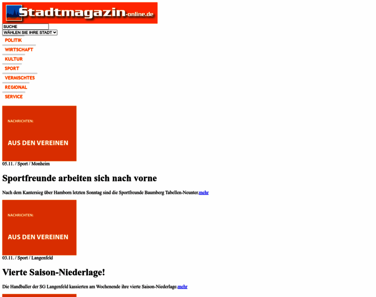 Stadtmagazin-online.de thumbnail