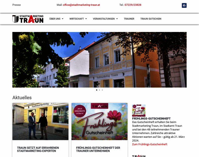 Stadtmarketing-traun.at thumbnail