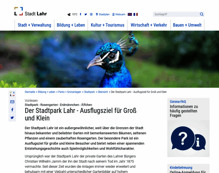 Stadtpark-lahr.de thumbnail