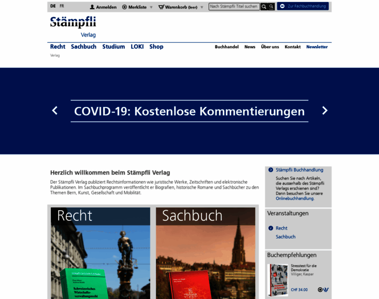 Staempfliverlag.com thumbnail