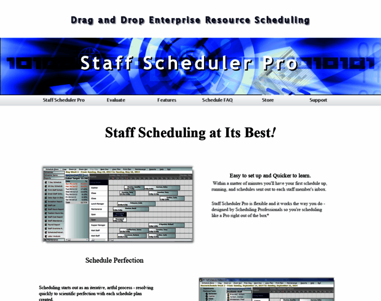 Staff-scheduler.com thumbnail