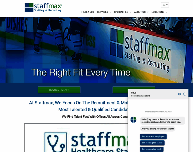 Staffmax.ca thumbnail